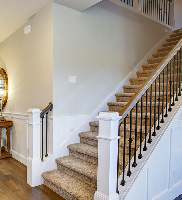 craftsman stair style from Evermark